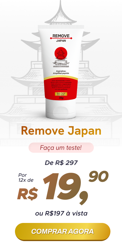 Tratamento de 1 Mês - Pasta Japonesa Remove - Resultados em 30 dias