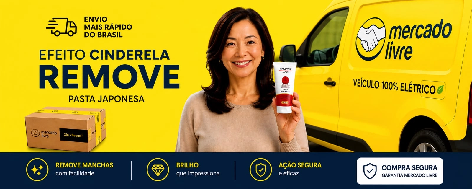 Pasta Japonesa Remove - Banner promocional mostrando produto e benefícios
